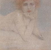 Fernand Khnopff Nude Study oil painting